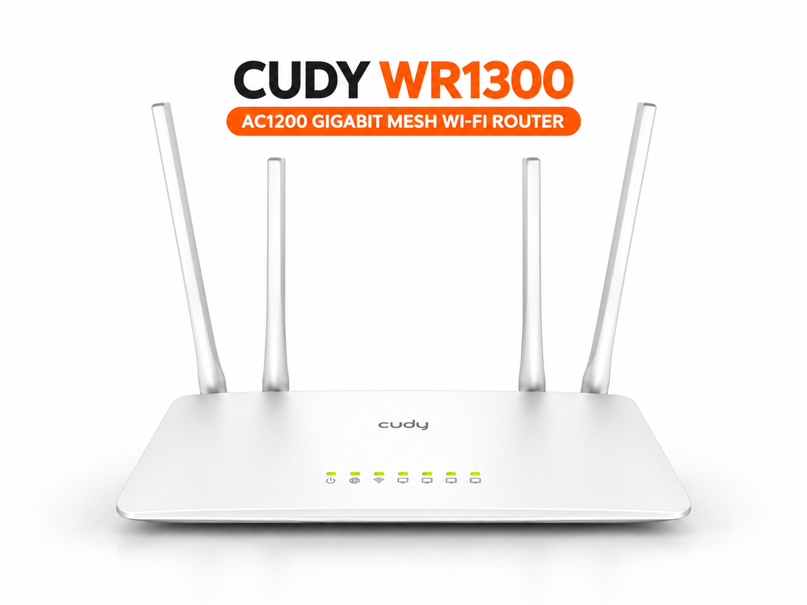 Cudy WR1300 AC1200 Gigabit Mesh Wi-Fi Router